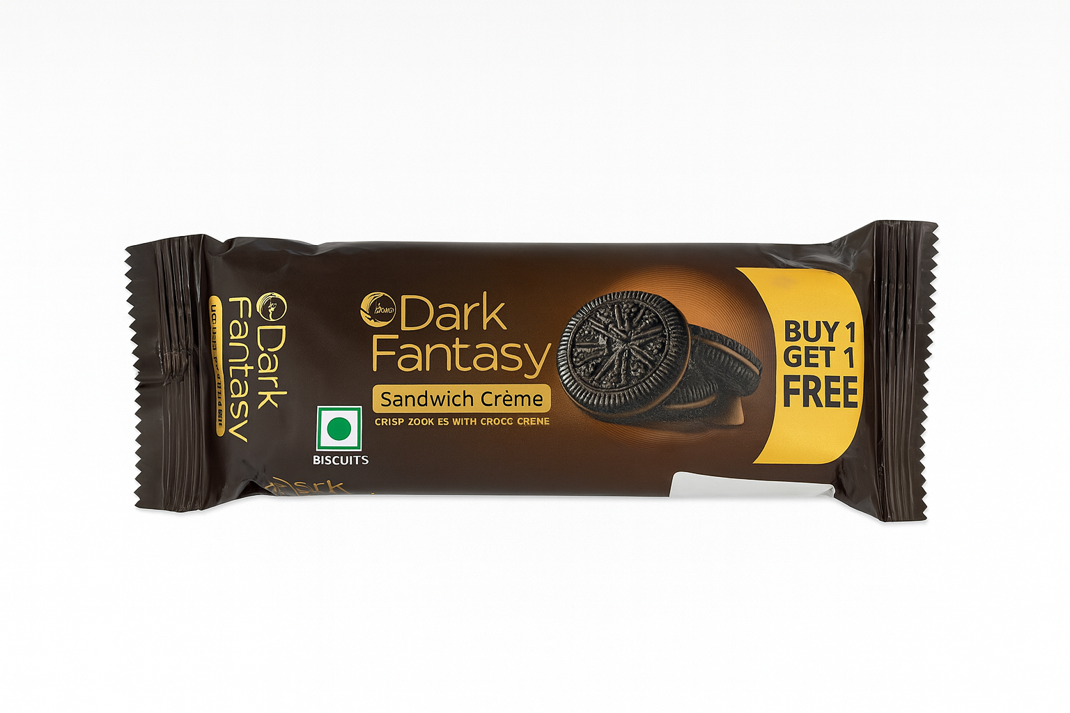 Sunfeast Dask Fantasy Sandwich Crème Choco Buy 1 Get 1 Free